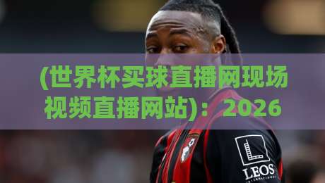 (世界杯买球直播网现场视频直播网站)：2026年看球必备指南