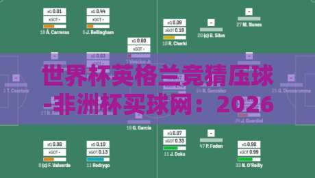 世界杯英格兰竞猜压球-非洲杯买球网：2026年球迷必看的竞猜渠道与防坑指南
