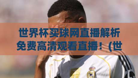世界杯买球网直播解析免费高清观看直播！(世界杯买球网) 2026观赛新体验，别错过这些坑