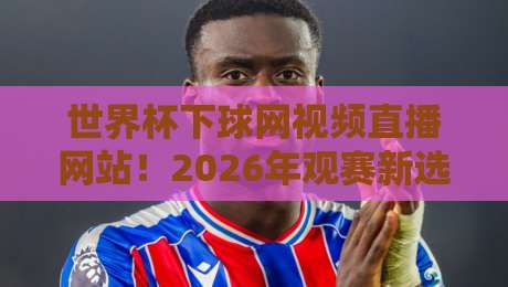 世界杯下球网视频直播网站！2026年观赛新选择，这些平台你试过吗？