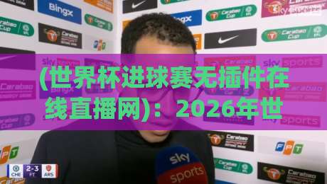 (世界杯进球赛无插件在线直播网)：2026年世界杯观赛指南，无插件在线看进球，告别卡顿和广告的终极方案！