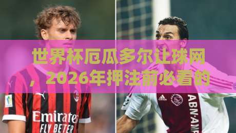世界杯厄瓜多尔让球网，2026年押注前必看的3个冷知识