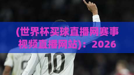 (世界杯买球直播网赛事视频直播网站)：2026年球迷必备神器，高清流畅看球不卡顿