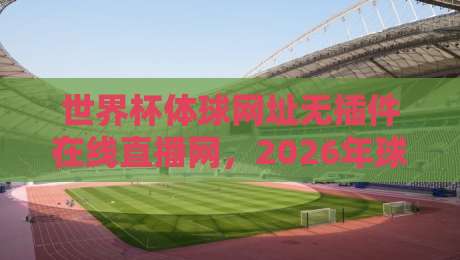 世界杯体球网址无插件在线直播网，2026年球迷必备的观赛利器