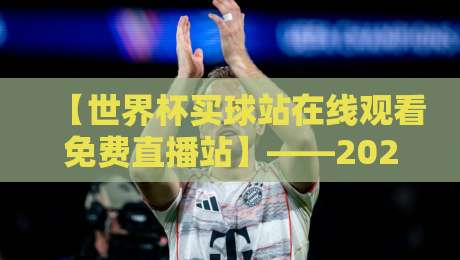 【世界杯买球站在线观看免费直播站】——2026年球迷疯抢的高清观赛渠道大揭秘！